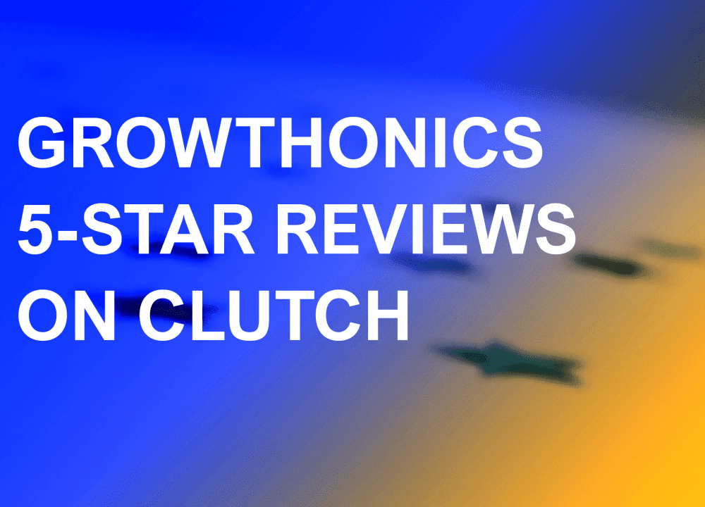 GROWTHONICS 5 STAR REVIEWS CLUTCH